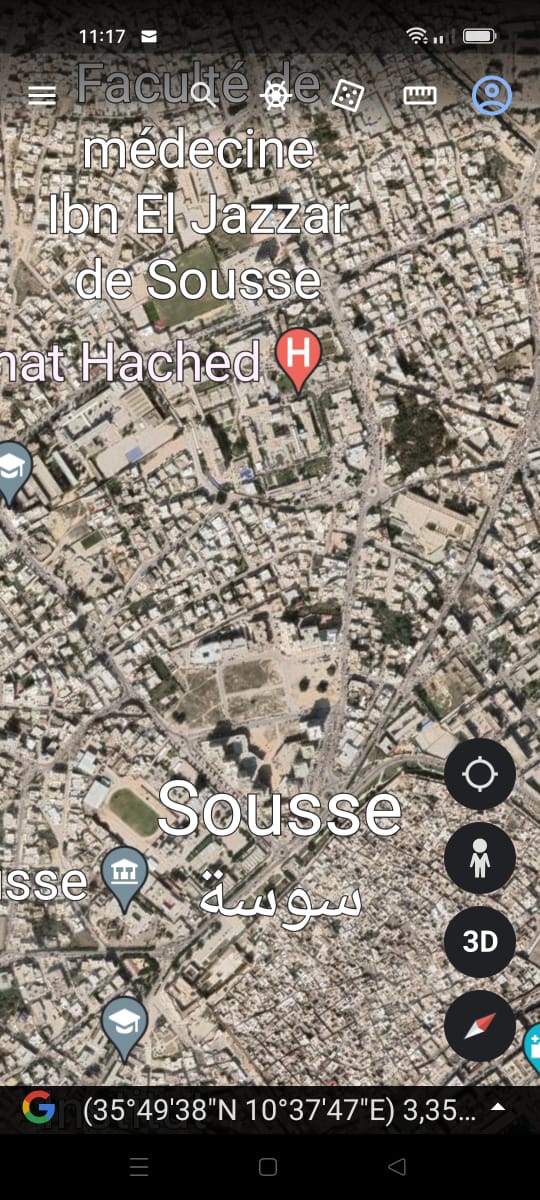 Sousse Ville Cite Hached Terrain Terrain nu Terrain cit hached sousse